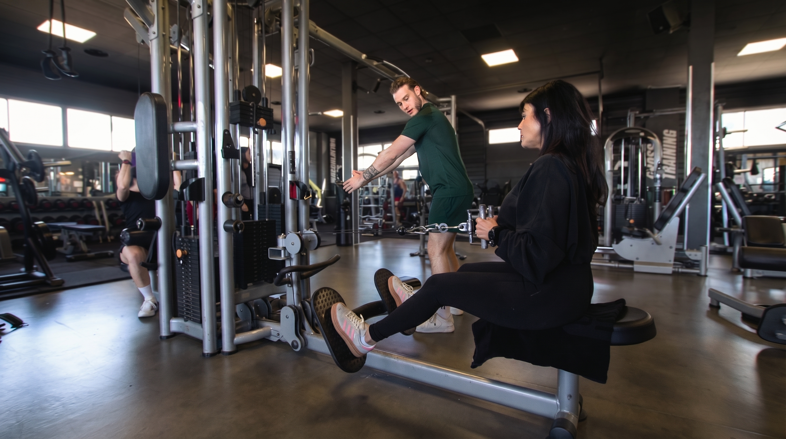 Tirage dos en cours Force à EvolveGym Fréjus